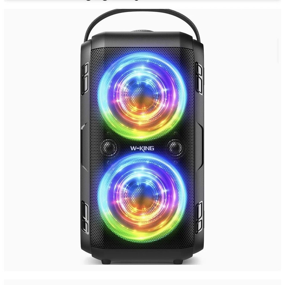 W-KING T-92 Party Loud Portable Bluetooth Speaker Wireless Boom Box Subwoofer